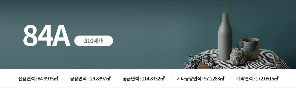 84A타입 상세면적